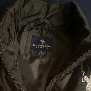 U.S. Polo Assn. Dark Gray Men's Puffer Jacket